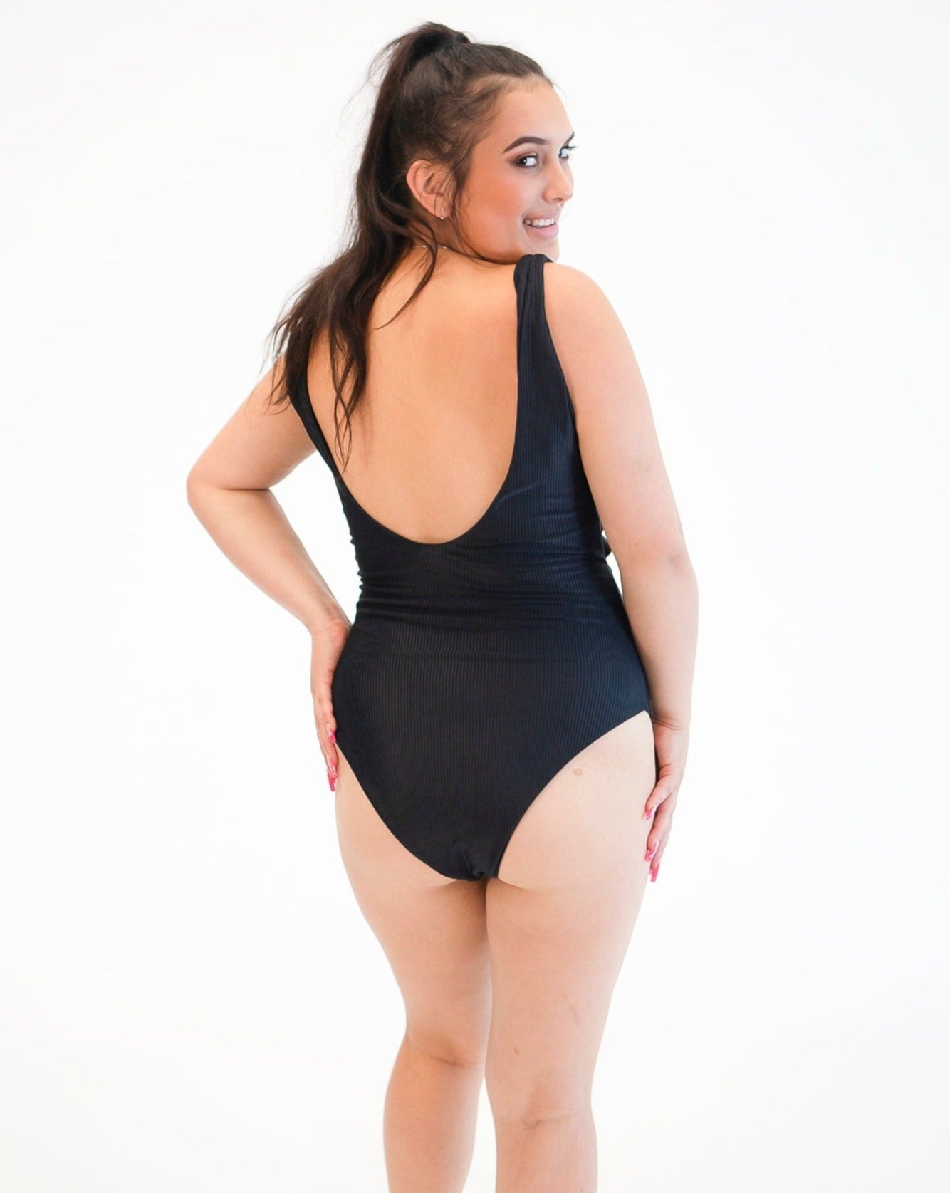 Scarlett swimsuit Black M back