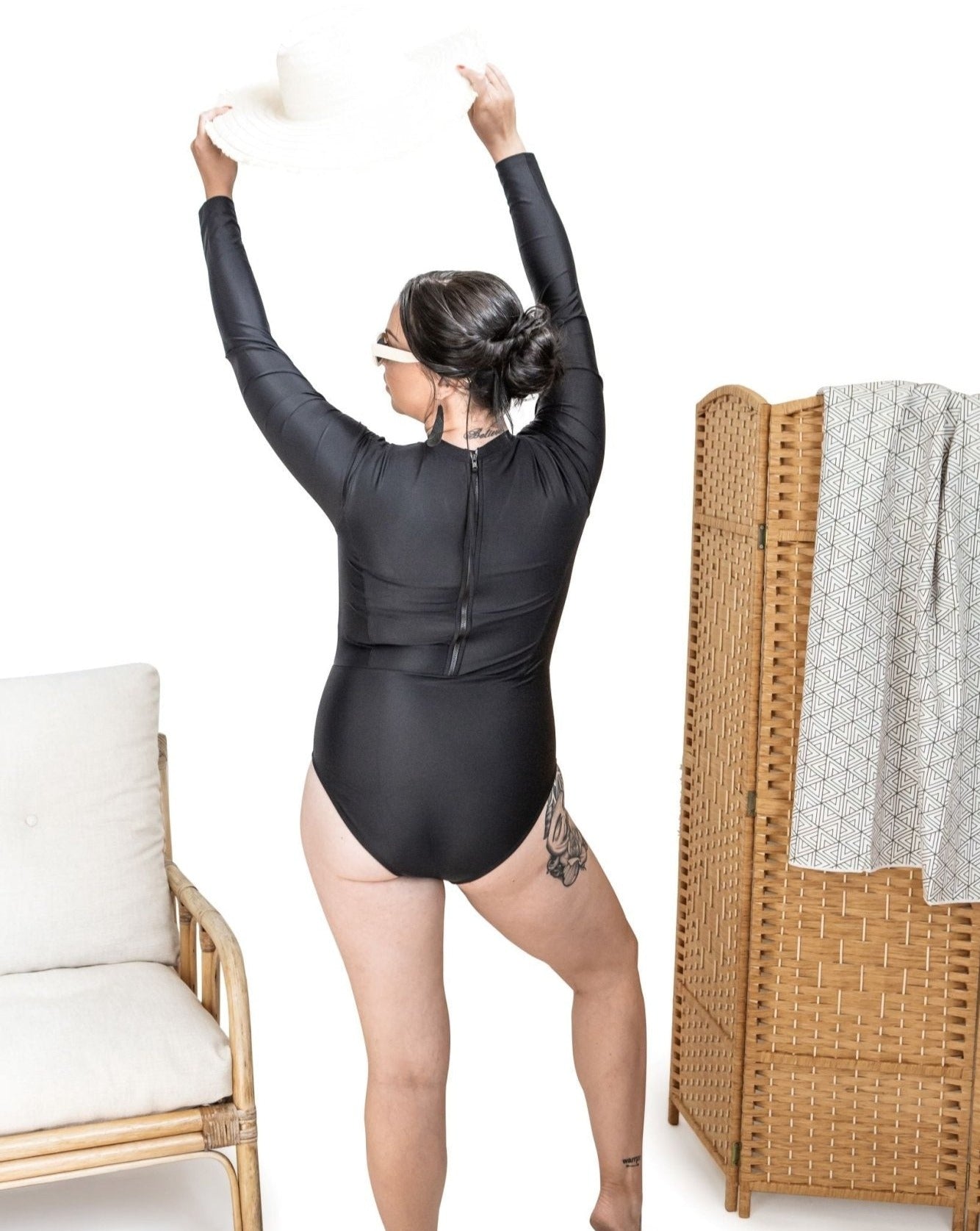 Grace Swimsuit - Salty Minx - Black - XL / 16