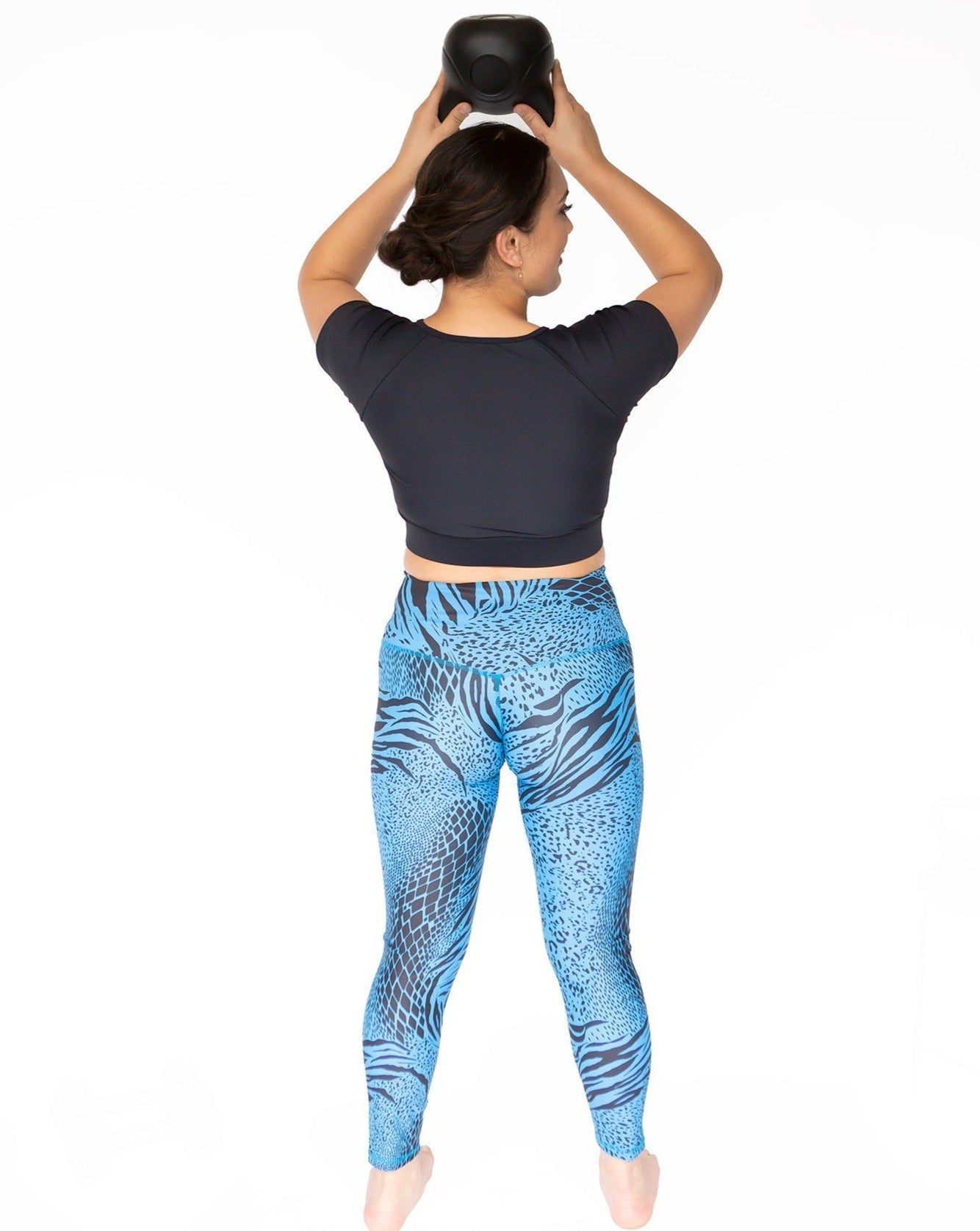 Luna Leggings - Salty Minx - Wild blue - M / 12