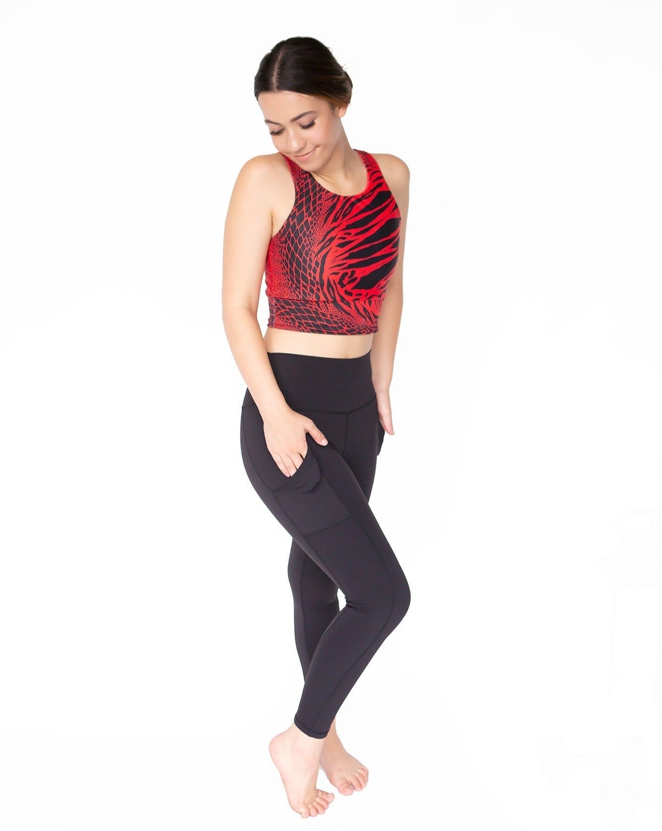 Luna Top - Salty Minx - Wild red - S / 10