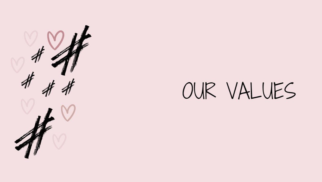 Our values - Salty Minx