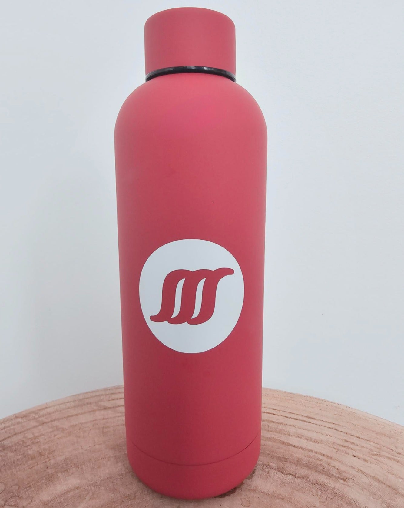 Red drink bottle