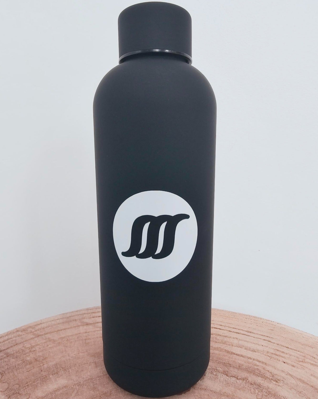 Black drink bottle