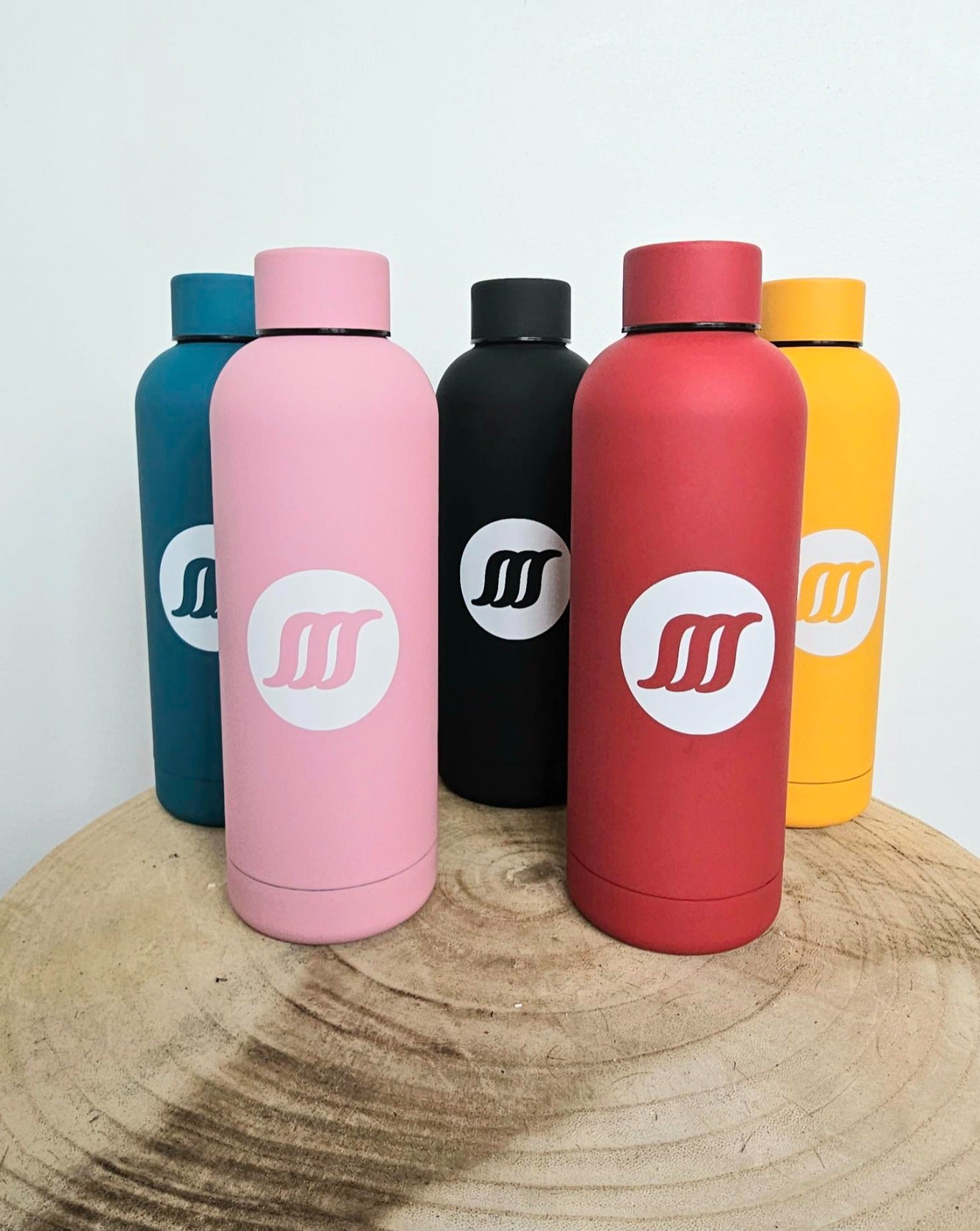 Drink bottles all colours