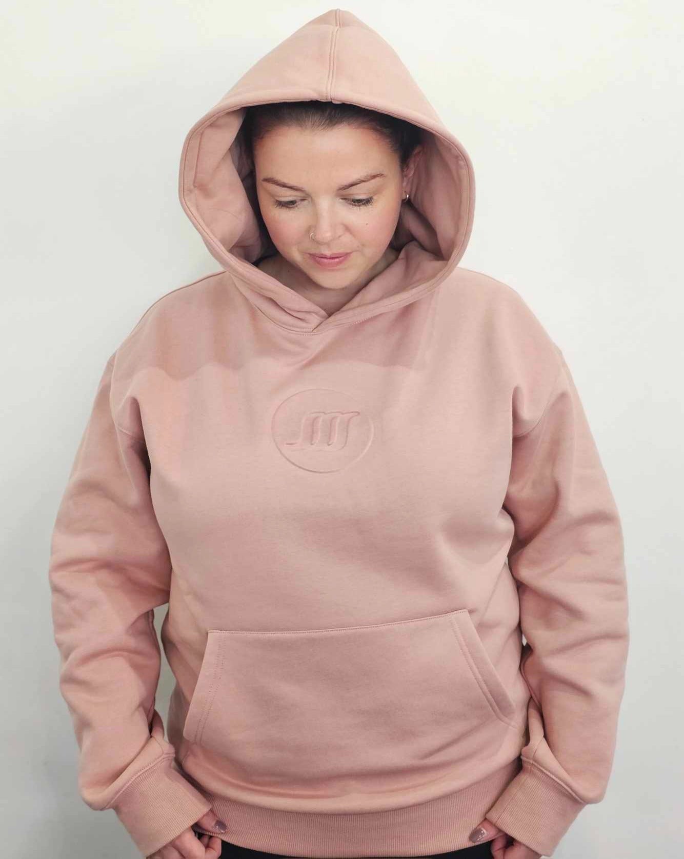 Hayley Hoodie Pink M