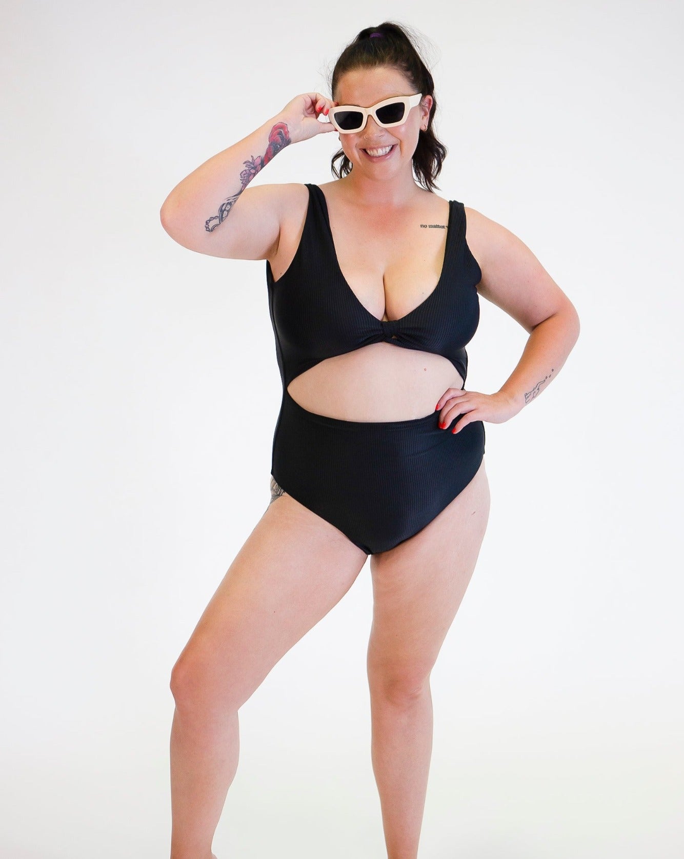 Scarlett swimsuit Black XL