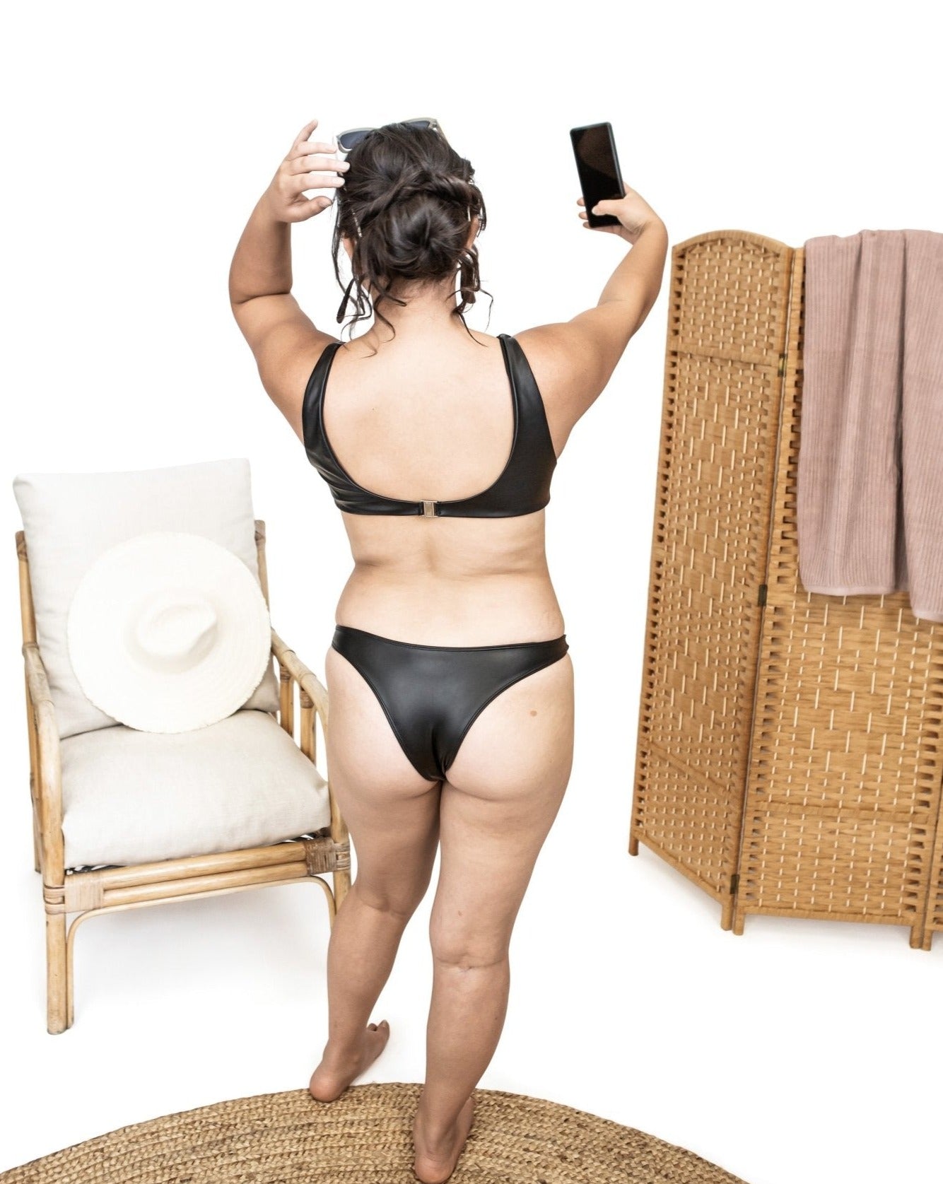 Angelina Top - Salty Minx - Black - M / 12
