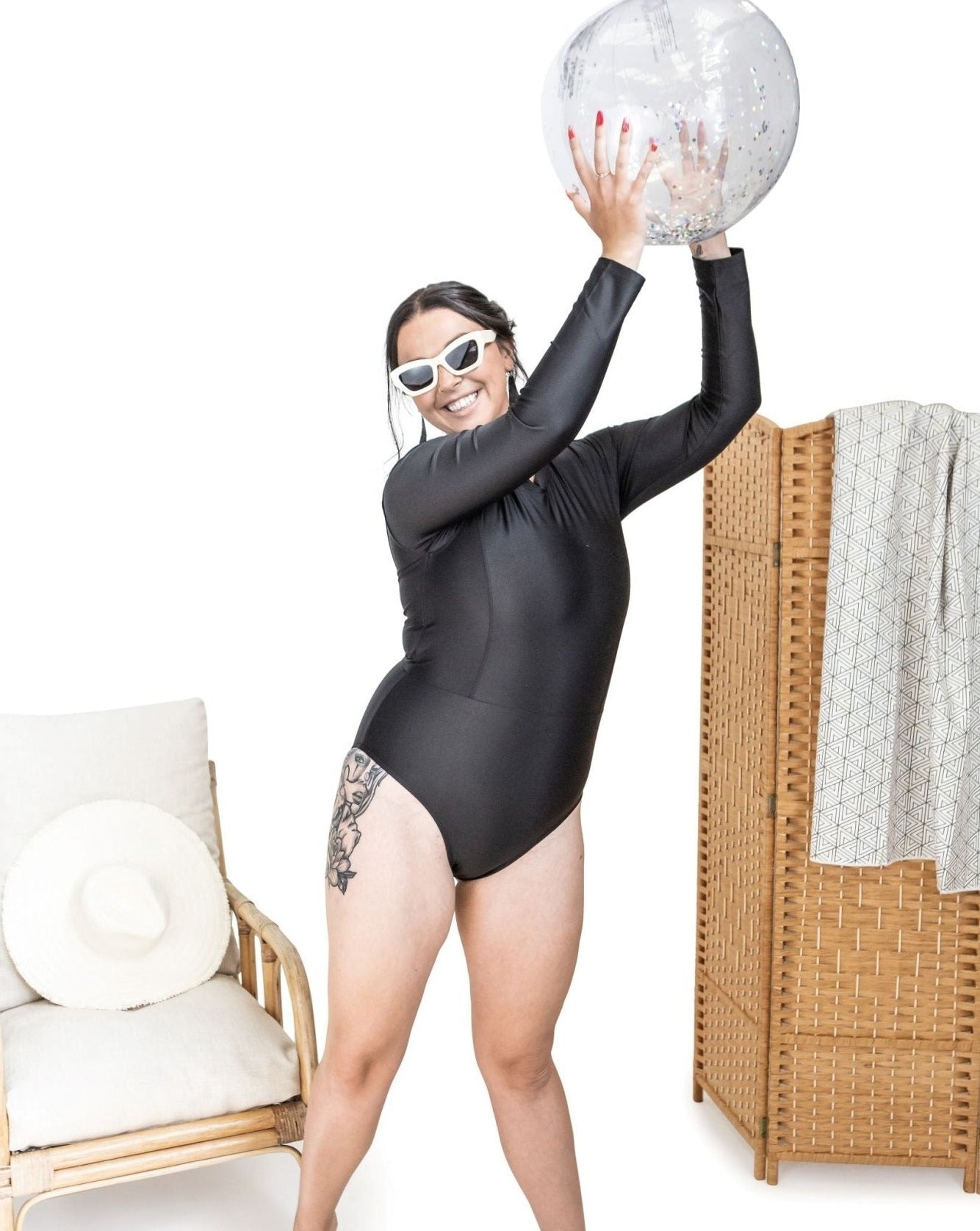 Grace Swimsuit - Salty Minx - Black - XL / 16