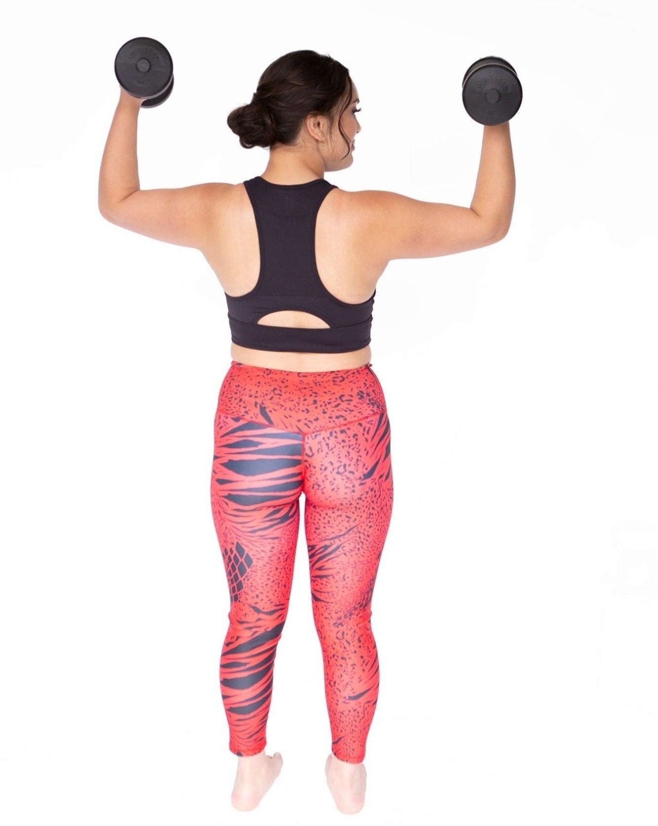 Luna Leggings - Salty Minx - Wild red - M / 12